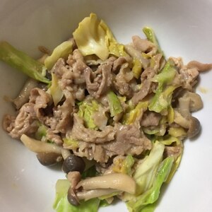 ごはんが進む☆キャベツと豚肉の味噌炒め